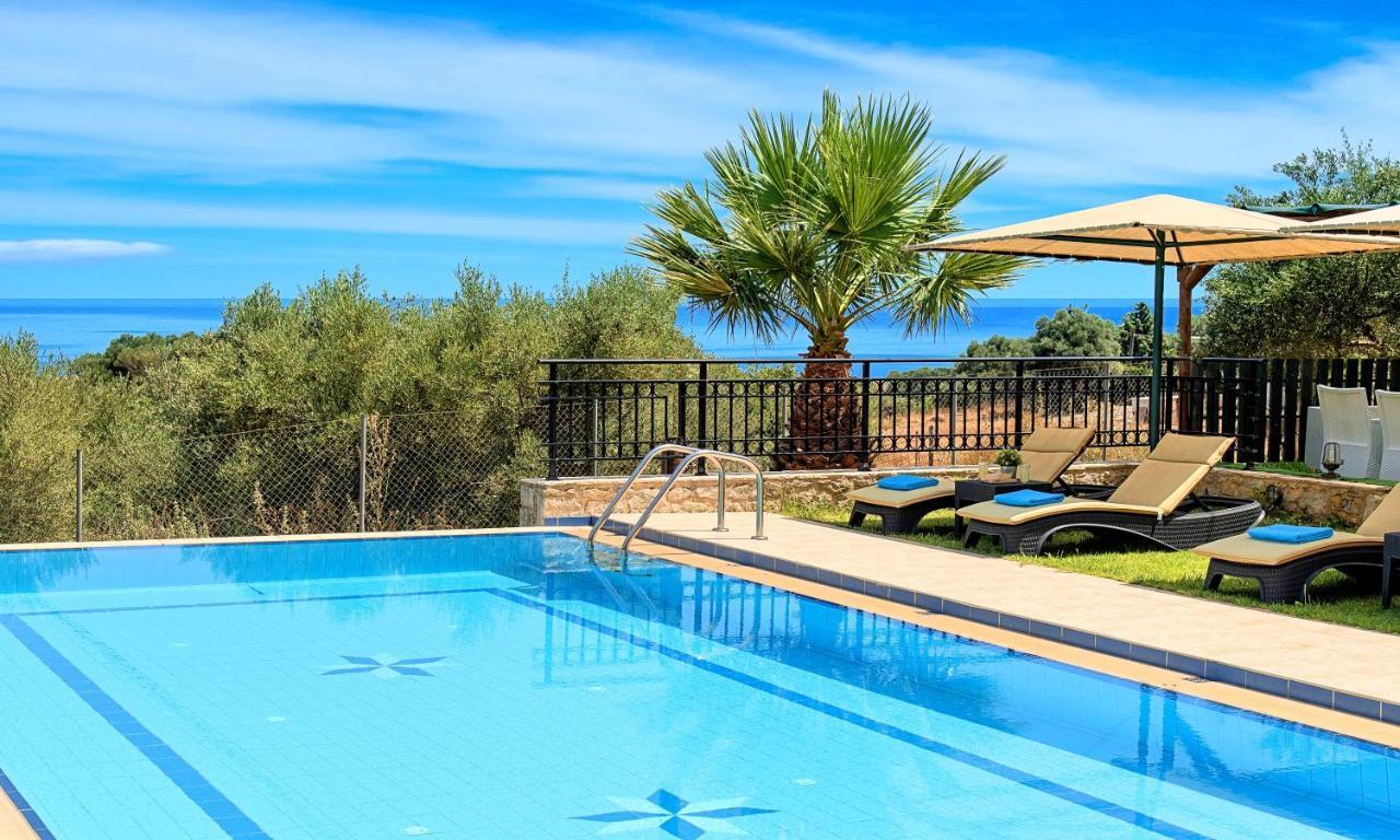 Villa Stelios Private Pool Georgioupoli Esterno foto