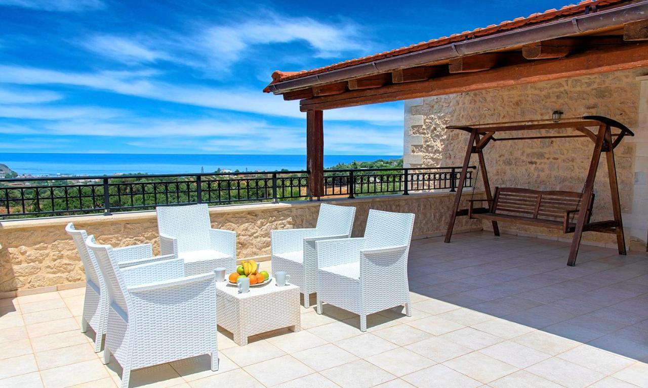 Villa Stelios Private Pool Georgioupoli Esterno foto
