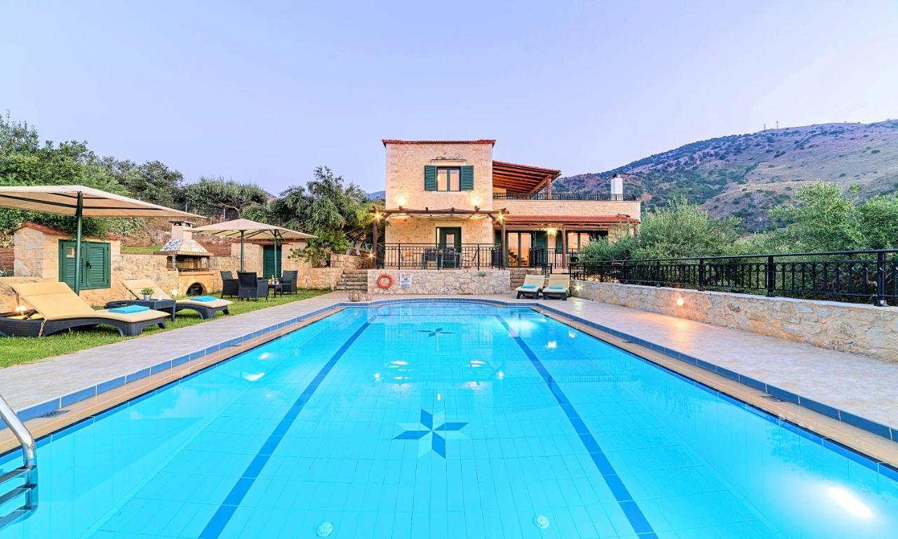 Villa Stelios Private Pool Georgioupoli Esterno foto