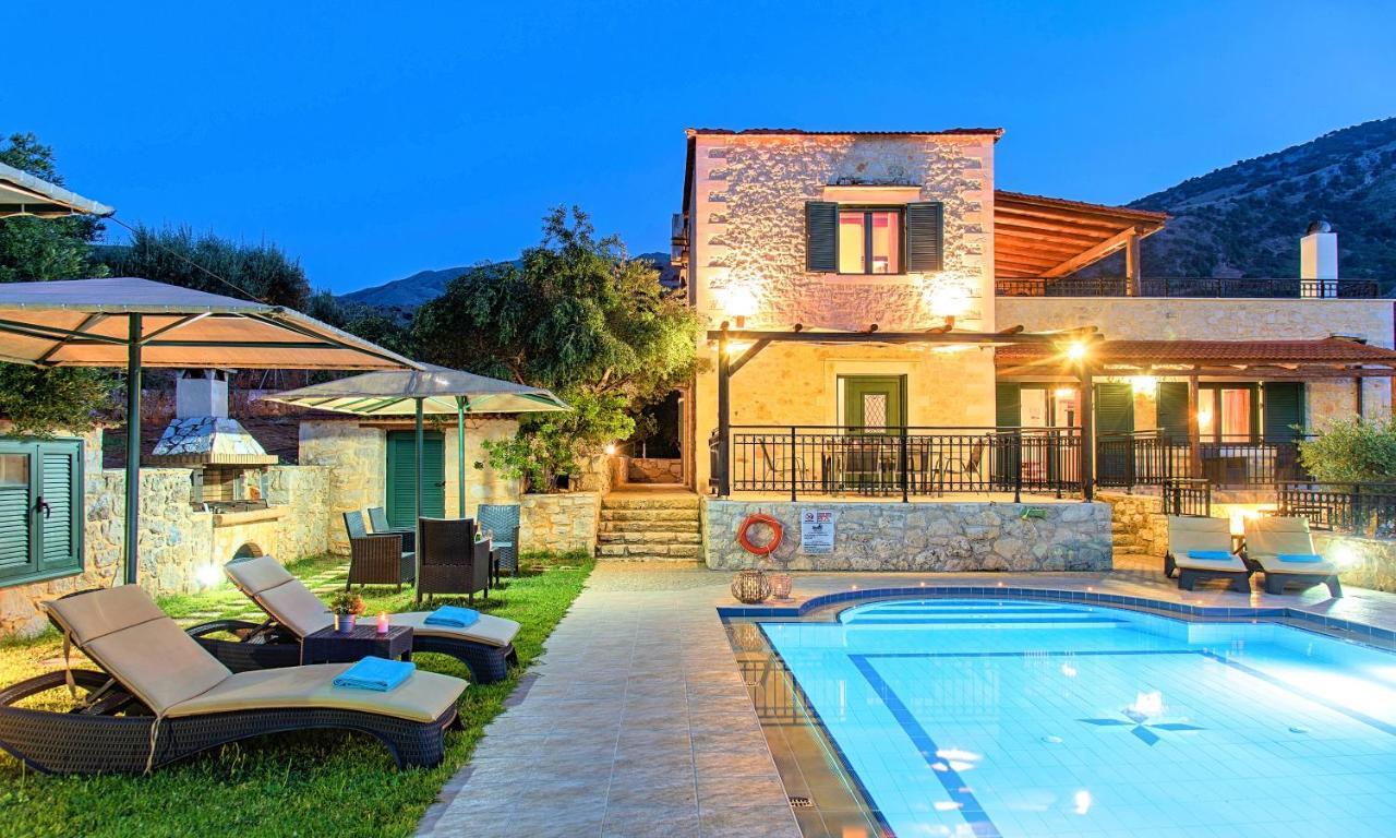 Villa Stelios Private Pool Georgioupoli Esterno foto
